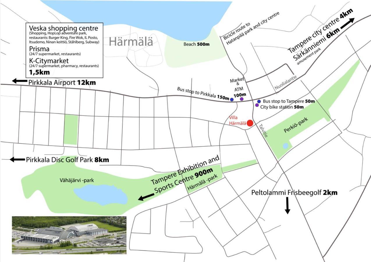 Villa Haermaelae Tampere Zewnętrze zdjęcie